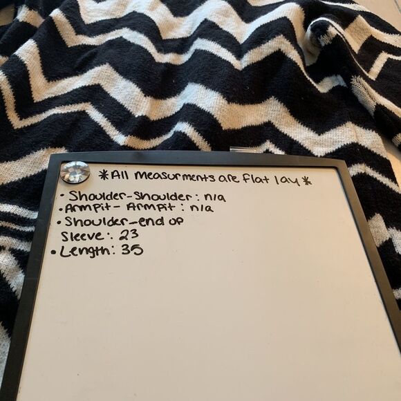 womens 3 Chicos cardigan NWT sweater black white - Picture 5 of 5